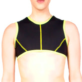 Damian Top - Black / Green